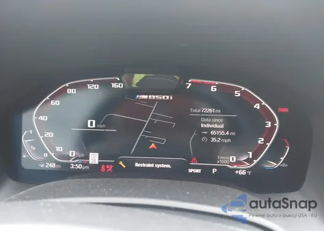 2020 BMW M850I Gtan Coupe xDrive z USA, uszkodzony, nr VIN WBAGV8C04LBP48931